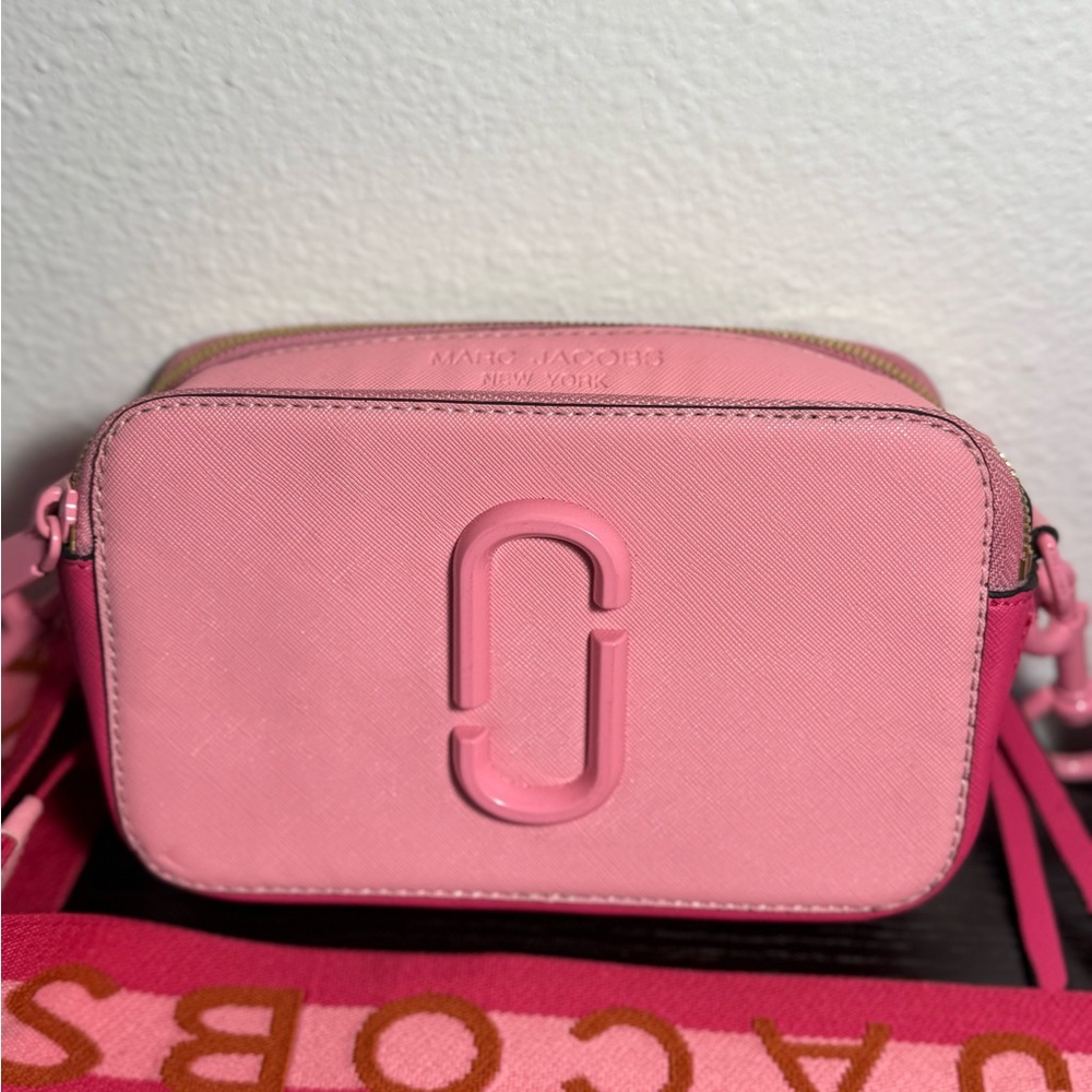 Marc Jacobs Vibrant Pink Crossbody Bag